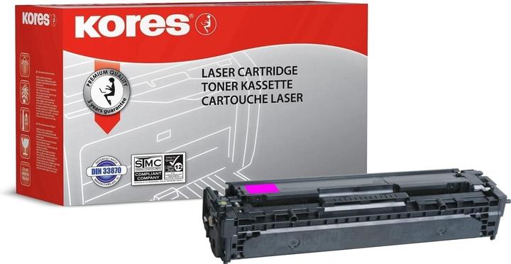 Image du produit Kores Toner pour imprimante laser hp CM1410 magenta capacité env. 1.300 pages avec puce - (R)