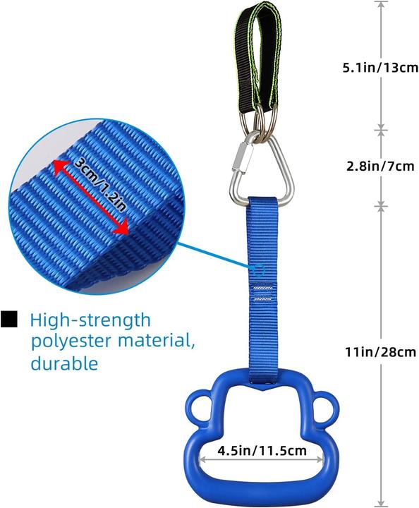 Image du produit Pellor Anneaux de gymnastique