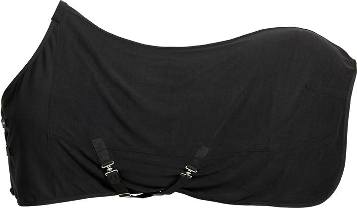 Fouganza Abschwitzdecke Pony/Pferd - Polar Basic schwarz