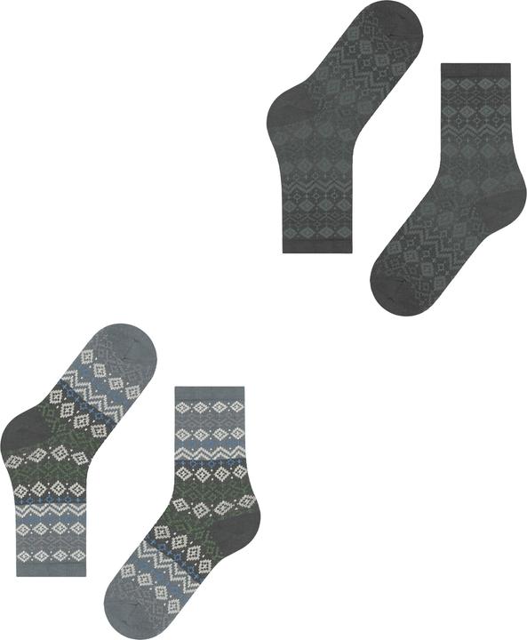 Produktbild Esprit Fair Isle 2-Pack Damen (2er Pack, 35 - 38)