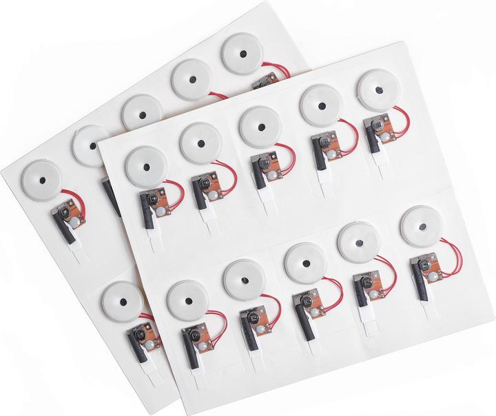 Actual product image VBS XXL music chips for "Happy Birthday" cards, 20 pieces