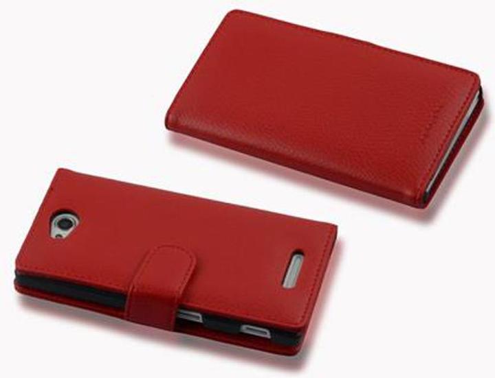 Produktbild Cadorabo Book mit Struktur Cover (Sony Xperia C)
