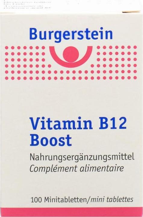 Immagine prodotto Burgerstein Aumento della vitamina B12 (100 Pezzo/i, Pillole, 27 g)