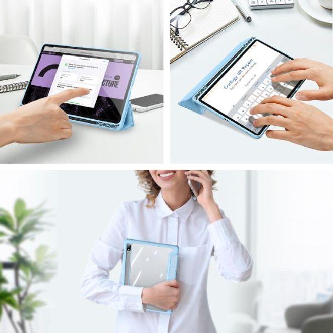 Actual product image Dux Ducis Toby Series Leather Book Cover Case (Galaxy Tab S8, Galaxy Tab S7)