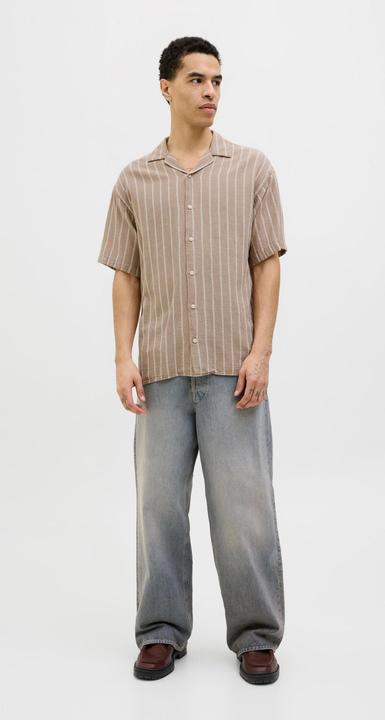 Image du produit Jack & Jones Jjeenzo Stripe Resort Shirt Ss Sn (XS)