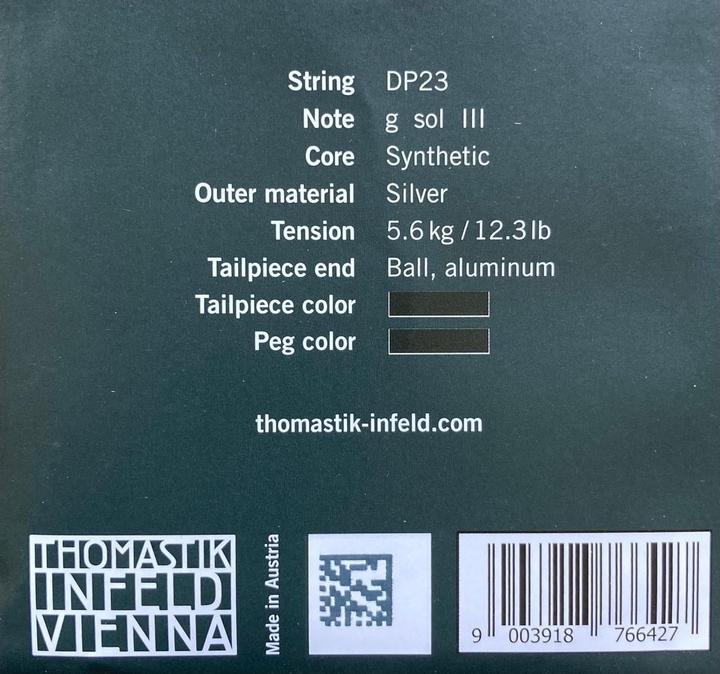 Actual product image Thomastik Thom. Viola Dominant Pro (1 x, Viola)