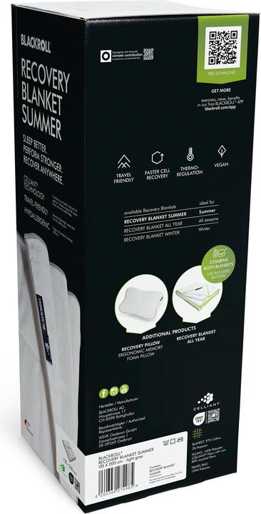 Actual product image Blackroll Recovery Blanket Ultralite (1000 g, 135 x 200 cm)
