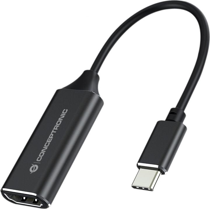 Conceptronic Cavo adattatore USB-C -> adattatore HDMI St/Bu (USB-C, HDMI, 19.80 cm)