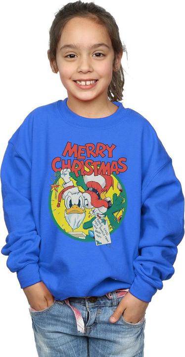 Immagine prodotto Disney Donald Duck Merry Christmas Felpa Ragazze (116)