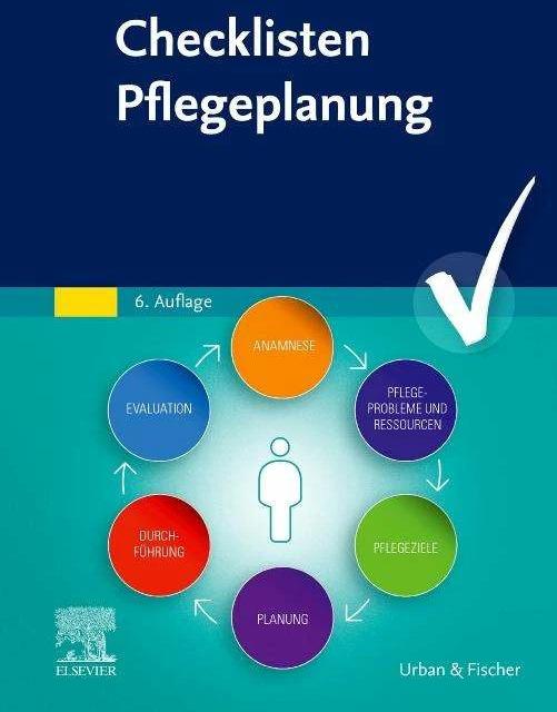Actual product image Checklisten Pflegeplanung (German, Nadine Regnet, Elsevier GmbH, 2024)