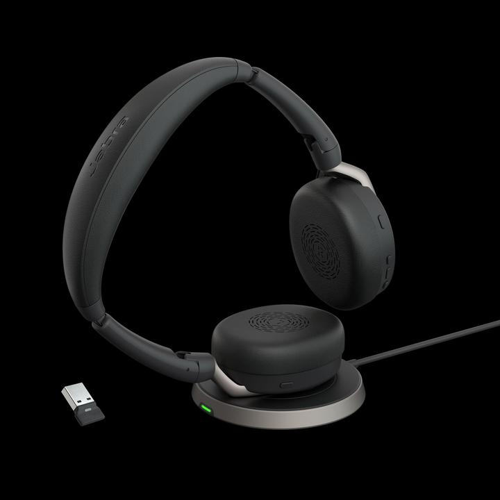 Produktbild Jabra Evolve2 65 Flex MS inkl. Ladestation (Kabellos, USB-A)