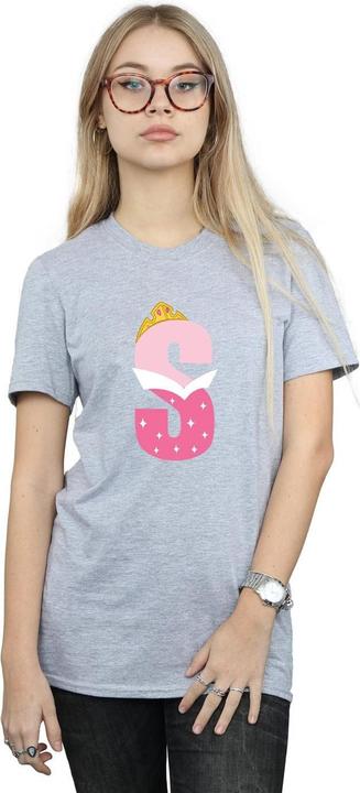 Immagine prodotto Disney Alphabet S Is For Sleeping Beauty Maglietta Ampia Donna (L)