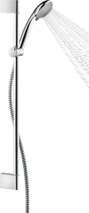 Actual product image hansgrohe HG Shower set CROMETTA 85 VARIOJET Shower rail Unica'Crometta 650mm chrome
