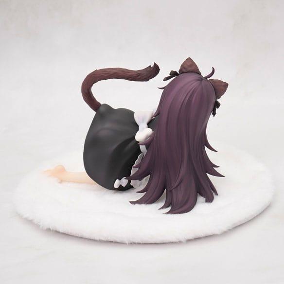 Actual product image Eusun Original Character statuette 1/7 Cat Ear Maid Peng Peng 10 cm