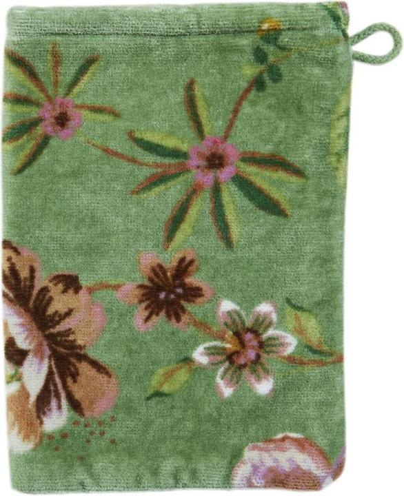 PIP Studio Secret Garden Waschhandschuh green 16x22cm (1 Stück)