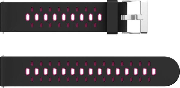 Immagine prodotto Cover-Discount Bracciale di ricambio in silicone da 20 mm BI-color rosa (20 mm, Silicone)