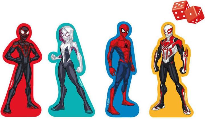 Image du produit Luna Toys Jeu de société Snakes and Ladders Spider-Man