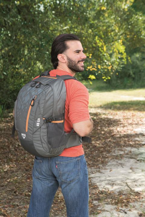 Immagine prodotto Bestway Zaino Pavillo Arctic Hiking 45L, Top, Multi, Unisex, Nylon, Poliestere, 600 D, 45 L (45 l)