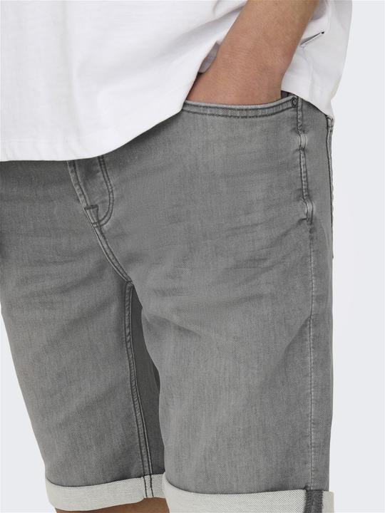 Actual product image Only & Sons ONSPly Life Reg Jog Jean Shorts (XS)
