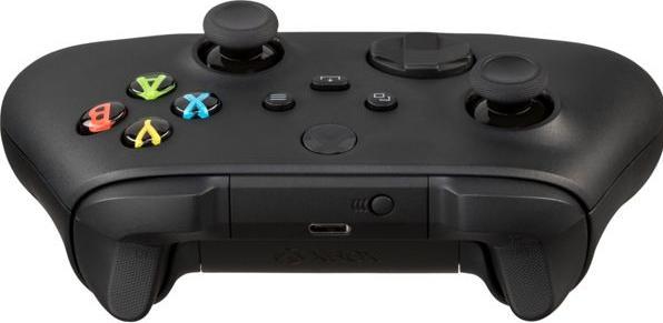 Immagine prodotto Microsoft Xbox Wireless Controller - Carbon Black (Xbox Series X, Xbox One X, PC, Xbox One S, Xbox Serie S)