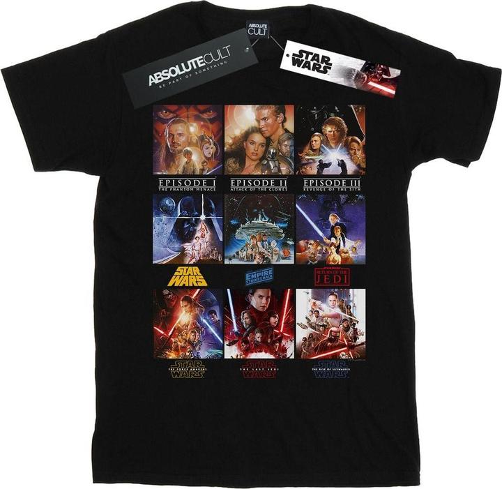 Produktbild Star Wars Poster Saga TShirt (S)