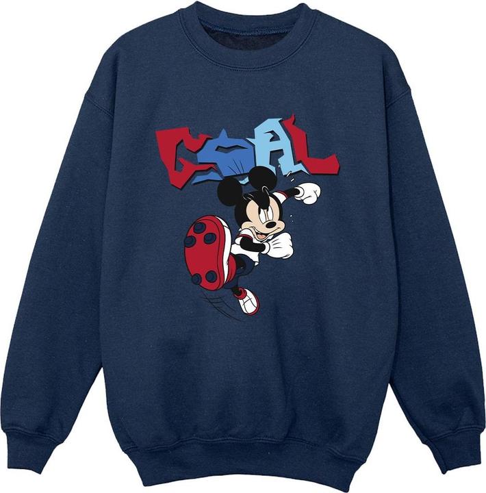 Disney Mickey Mouse Goal Striker Pose Sweatshirt Jungen