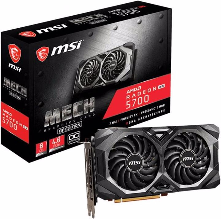 Actual product image MSI Radeon RX 5700 MECH GP OC (8 GB)