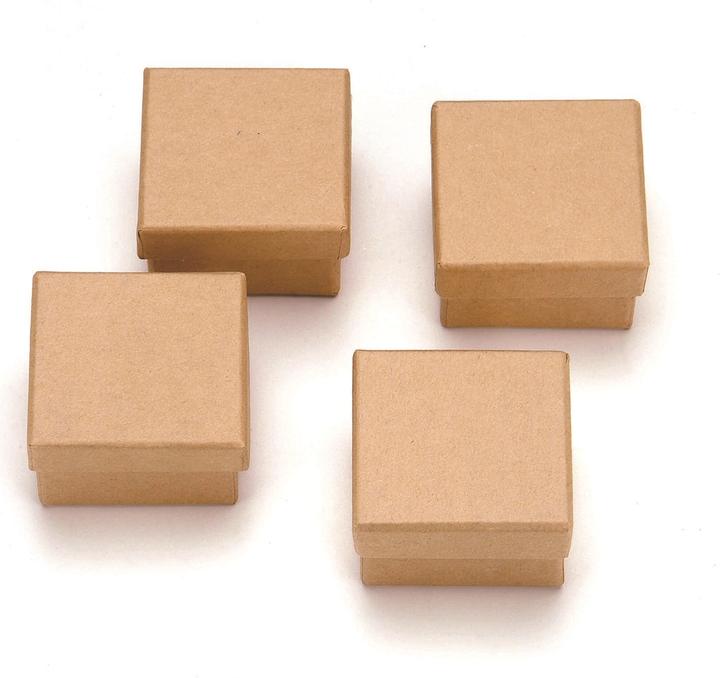 Image du produit Glorex Set de boîtes en carton, 4pcs carré