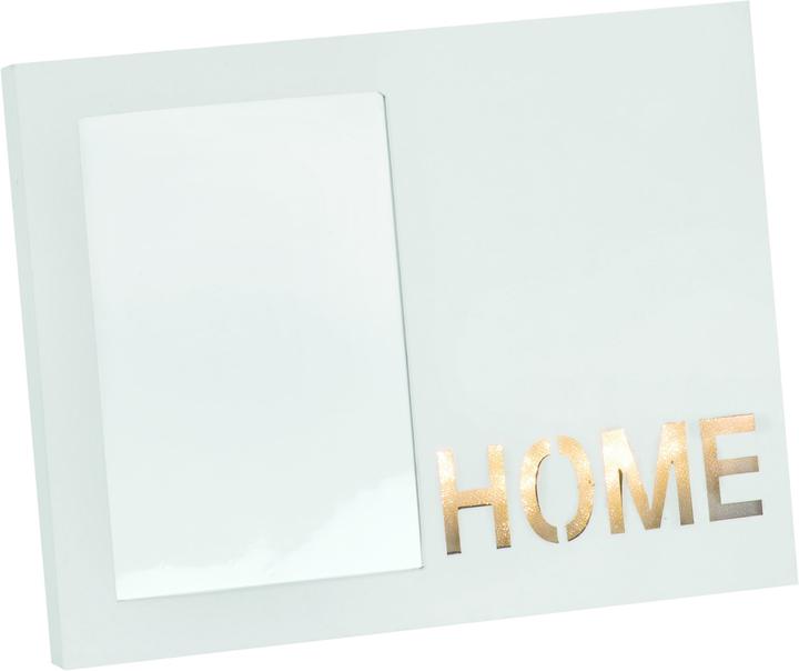 Produktbild Glorex Foto-Rahmen HOME 23x18x2cm mit Licht Batt: 3x AAA Pappe