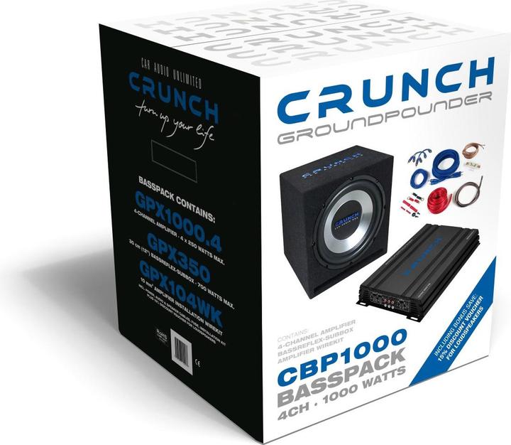 Immagine prodotto Crunch Kit basso CBP1000 (700 W)