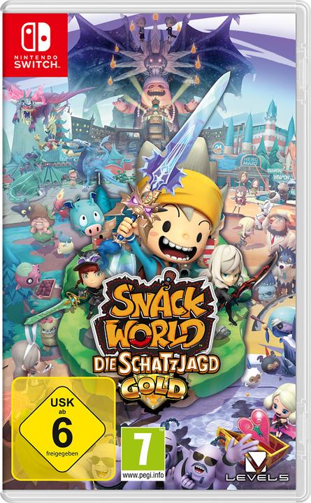 Produktbild Nintendo Snack World: Die Schatzjagd - Gold (Switch, FR)