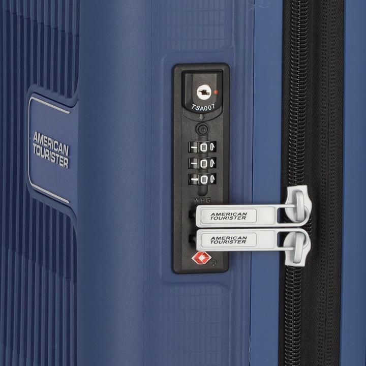 Image du produit American Tourister Valise de voyage Aerostep 36 L, Navy Blue (36 l, Bagage à main (jusqu'à 50l))