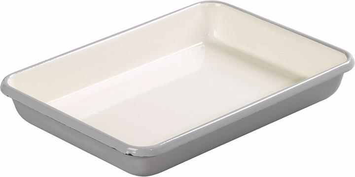Actual product image Tala Enamel frying and casserole dish small, 28x21x5.5 cm, grey