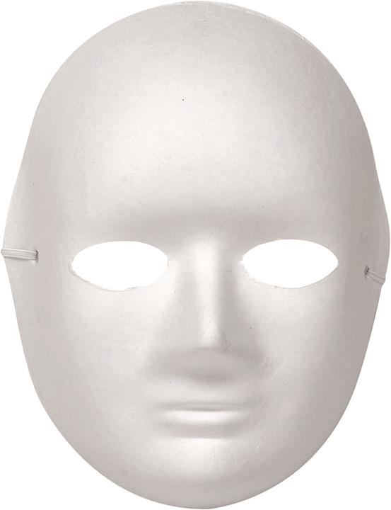 Produktbild Glorex Papp-Maske Frau 17x20,5cm 1St
