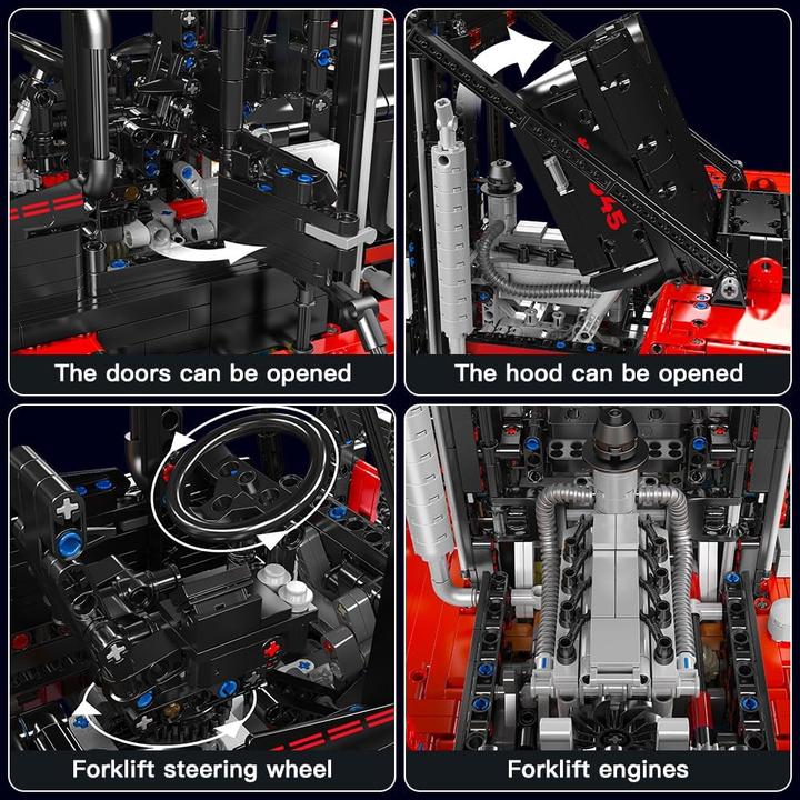 Immagine prodotto Mould King Carrello elevatore per impieghi gravosi