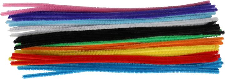 Produktbild Glorex Biegeplüsch 6mmx30cm 100St. sortiert