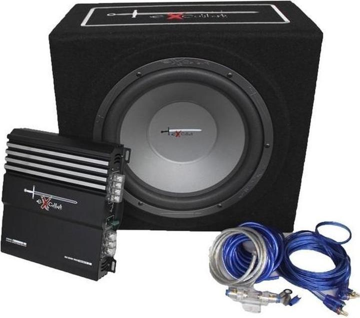 Excalibur X3 Backack 12inch 'Subwoofer mit Verstärker und Kabelsatz