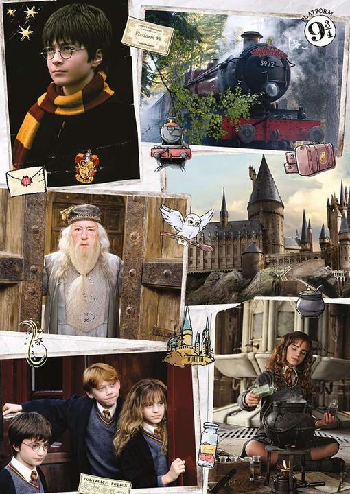 Actual product image Nathan Puzzle 1500 pieces Harry Potter - Welcome to Hogwarts (1500 pieces)