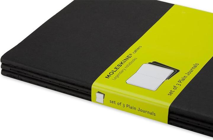 Actual product image Moleskine Cahier Pocket Set of 3 (A6, Plain, Hardcover)