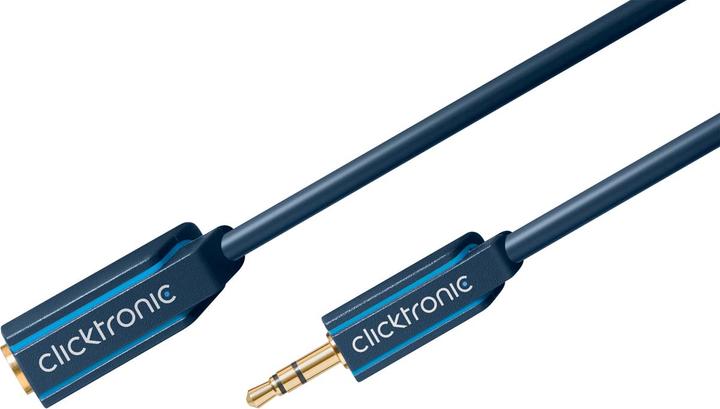 Produktbild clicktronic 3.5mm Verlängerungskabel (1.50 m, 3.5mm Klinke (AUX))