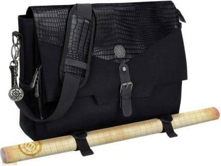 Immagine prodotto Enhance Borsa del giocatore di giochi di ruolo da tavolo Edizione da collezione Scaglie di drago nere