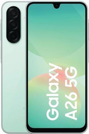 Image du produit Samsung Galaxy A26 (128 Go, Couleur menthe, 6.70", 50 Mpx, 5G)