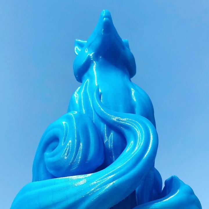 Image du produit Prusa Prusament PLA Azure Blue 1kg (PLA, 1.75 mm, 1000 g, Bleu)