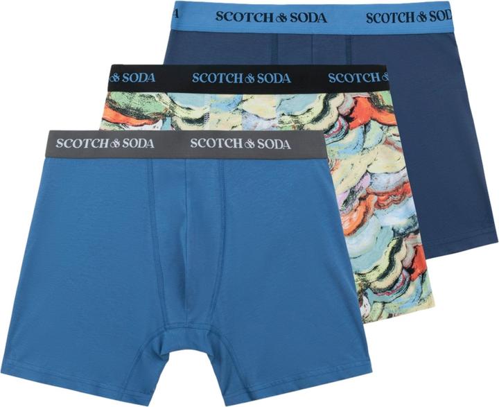 Scotch & Soda Unterhose Trunks 3er Pack (S, 3er Pack)