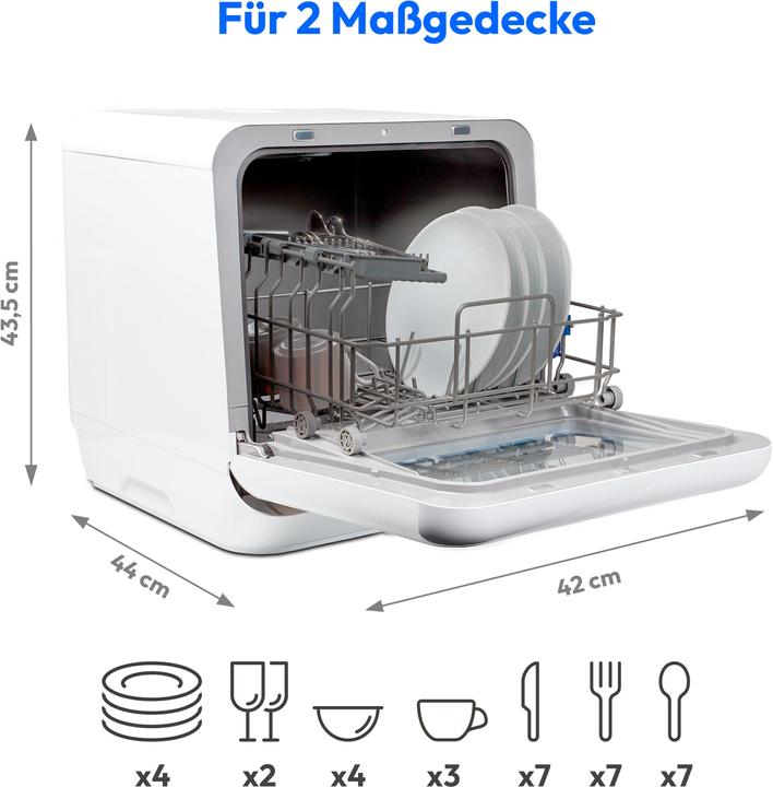 Image du produit Medion LIFE® Mini lave-vaisselle DWT20 (MD37763)