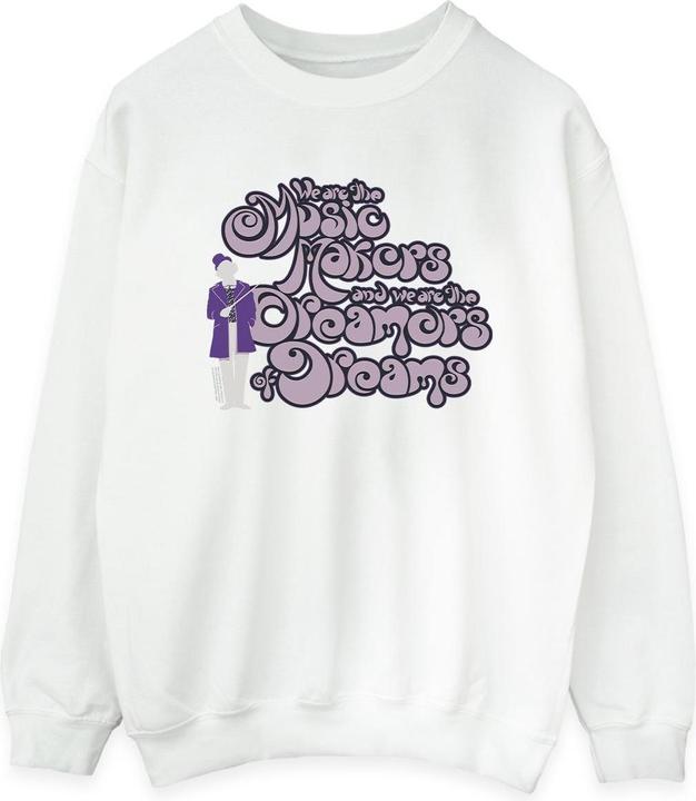 Produktbild Willy Wonka & the Chocolate Factory Dreamers Text Sweatshirt (XXL)
