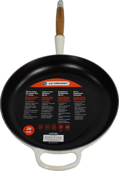 Image du produit Le Creuset Poêle à frire en fonte SIGNATURE Ø 28cm (Poêle à frire, Fonte, Émail)