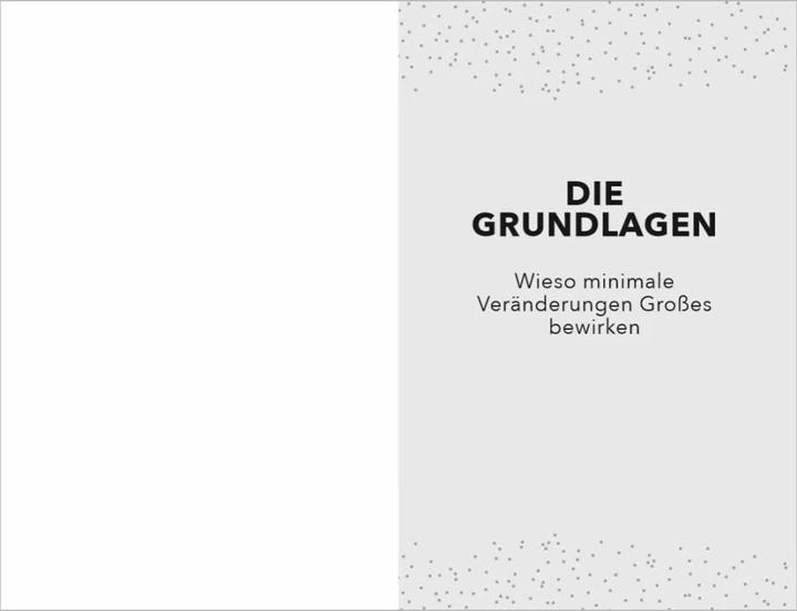 Produktbild Die 1%-Methode – Minimale Veränderung, maximale Wirkung (Deutsch, James Clear, 2020)