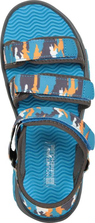 Produktbild Mountain Warehouse Childrens/Kids Camouflage 3 Touch Fastening Strap Sandals (35)