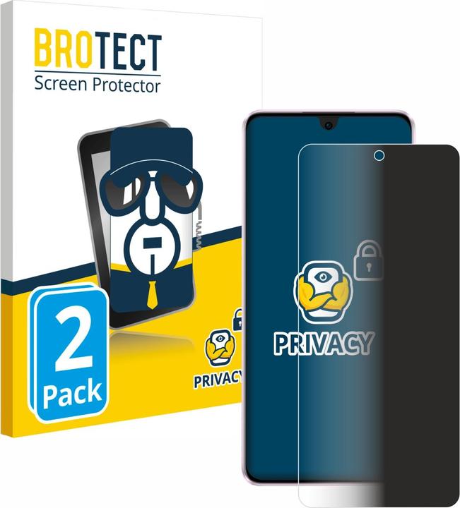 Produktbild BROTECT Sichtschutzfolie Anti-Spy Privacy Folie Blaulicht-Schutz (2 Stück, Oppo Reno 11)